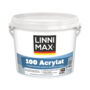 КРАСКА ФАСАДНАЯ "100 ACRYLAT" БАЗА 3 (БЕСЦВЕТНАЯ) 2,35 Л (1) "LINNIMAX"