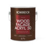 КРАСКА ПО ДЕРЕВУ "WOOD FACADE ACRYL 50" БАЗА A 2,7 Л (1) "KOMANDOR"