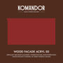 КРАСКА ПО ДЕРЕВУ "WOOD FACADE ACRYL 50" БАЗА C 9 Л (1) "KOMANDOR"