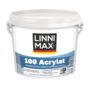 КРАСКА ФАСАДНАЯ "100 ACRYLAT" БАЗА 1 (БЕЛАЯ) 2,5 Л (1) "LINNIMAX"
