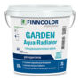 ЭМАЛЬ АКРИЛОВАЯ "GARDEN AQUA RADIATOR" ДЛЯ РАДИАТОРОВ БАЗА С ГЛЯНЦ. 0,9 Л (1/6) "FINNCOLOR"