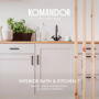 КРАСКА "INTERIOR BATH&KITCHEN 7" ВЛАГОСТОЙКАЯ БАЗА C 0,9 Л (1/6) "KOMANDOR"