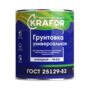 ГРУНТ ГФ-021 КРАСНО-КОРИЧНЕВЫЙ  0,8 КГ (1/14) "KRAFOR"