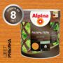 ЛАЗУРЬ-ГЕЛЬ ДЕРЕВОЗАЩИТНАЯ РЯБИНА  2,5 Л (1/4) "ALPINA"