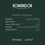 ЭМАЛЬ "PROTECT UNIVERSAL" УНИВЕРСАЛЬНАЯ БАЗА A 0,9 Л (1/6) "KOMANDOR"