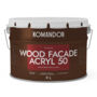 КРАСКА ПО ДЕРЕВУ "WOOD FACADE ACRYL 50" БАЗА C 9 Л (1) "KOMANDOR"