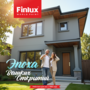 Влагостойкая шпатлёвка для наружных работ Finlux F-8 Fasade (9; Серый)