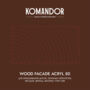 КРАСКА ПО ДЕРЕВУ "WOOD FACADE ACRYL 50" БАЗА C 9 Л (1) "KOMANDOR"