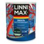 ГРУНТ- ЭМАЛЬ ПО РЖАВЧИНЕ БЫСТРОСОХН. ЧЕРНАЯ (RAL 9005) 0,75 Л (1/6) "LINNIMAX"