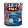ГРУНТ- ЭМАЛЬ ПО РЖАВЧИНЕ БЫСТРОСОХН. СЕРАЯ (RAL 7040) 0,75 Л (1/6) "LINNIMAX"