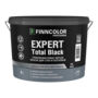 КРАСКА "EXPERT TOTAL BLACK" ЧЕРНАЯ 9 Л (1) ДЛЯ СТЕН И ПОТОЛКОВ ГЛУБОКОМАТОВАЯ "FINNCOLOR"