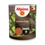 ЛАЗУРЬ-ГЕЛЬ ДЕРЕВОЗАЩИТНАЯ МАХАГОН  0,75 Л (1/6) "ALPINA"