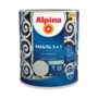 ГРУНТ- ЭМАЛЬ ПО РЖАВЧИНЕ 3 В 1 СЕРАЯ (RAL 7040) 0,75 Л (1/6) "ALPINA"