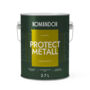 ГРУНТ-ЭМАЛЬ ПО РЖАВЧИНЕ 3 В 1 "PROTECT METALL" ГЛЯНЦЕВАЯ БАЗА C 4,5 Л (1) "KOMANDOR"