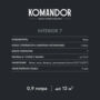 КРАСКА "INTERIOR 7" ДЛЯ СТЕН И ПОТОЛКОВ БАЗА C 2,7 Л (1) "KOMANDOR"
