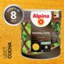 ЛАЗУРЬ-ГЕЛЬ ДЕРЕВОЗАЩИТНАЯ СОСНА  2,5 Л (1/4) "ALPINA"
