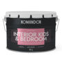 КРАСКА "INTERIOR KIDS&BEDROOM" ДЛЯ СПАЛЕН И ДЕТСКИХ КОМНАТ БАЗА A 9 Л (1) "KOMANDOR"