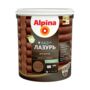 ЛАЗУРЬ ДЕРЕВОЗАЩИТНАЯ "АКВА" ПАЛИСАНДР  2,5 Л (1/4) "ALPINA"