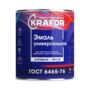 ЭМАЛЬ ПФ-115 ЖЕЛТАЯ  2,7 КГ (1/6) "KRAFOR"