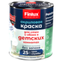 Краска акриловая для стен и обоев в детских комнатах Finlux F-25 WorldPaint (9 л, Белая)