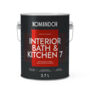 КРАСКА "INTERIOR BATH&KITCHEN 7" ВЛАГОСТОЙКАЯ БАЗА C 2,7 Л (1) "KOMANDOR"
