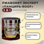Ржавомет Эксперт Панцирь-ROOF RAL 7004 3 кг (полиуретан. грунт-эмаль 3в1 для оцинкованного металла)