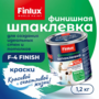 Finlux F-4 Готовая Финишная полимерная шпаклевка для стен и потолков (5 кг., Белая)