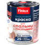 Акриловая краска для гостиных и спален Finlux F-25 WorldPaint (9 л, Белая)