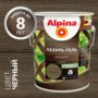 ЛАЗУРЬ-ГЕЛЬ ДЕРЕВОЗАЩИТНАЯ ЧЕРНАЯ 10 Л (1) "ALPINA"